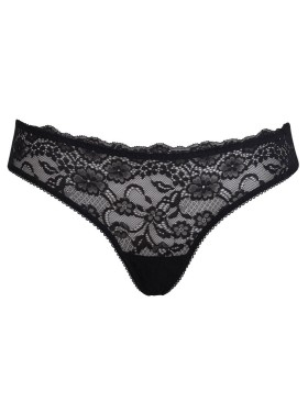 Кружевные трусики слипы Sielei ALLURE 2675 nero, Цвет: nero (черный), Размеры: S, изображение 2