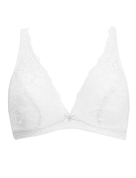 Кружевной бралетт без косточек Sielei ALLURE 2678 bianco, Цвет: bianco (белый), Размеры: 75B, изображение 5