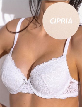 Бюстгальтер формованный кружевной Sielei ALLURE 2684 cipria, Цвет: cipria (телесный), Размеры: 85B