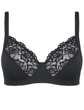 Бюстгальтер мягкий без каркасов Sielei DONNA 940 nero, Цвет: nero (черный), Размеры: 80C, изображение 4