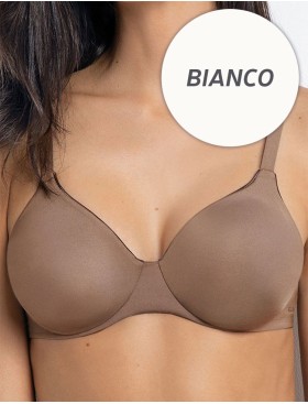 Бюстгальтер мягкая бесшовная чашка Sielei FANTASTIC 1662 bianco, Цвет: bianco (белый), Размеры: 80C
