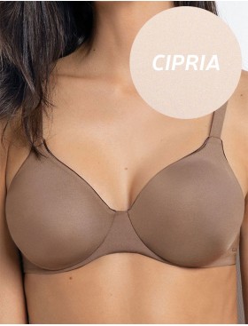 Бюстгальтер мягкая бесшовная чашка Sielei FANTASTIC 1662 cipria, Цвет: cipria (телесный), Размеры: 80C