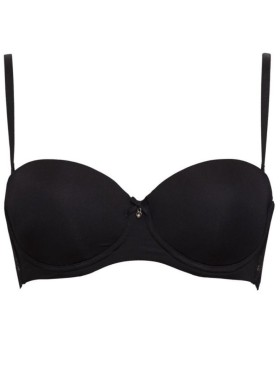 Бюстгальтер балконет фашия Sielei PURE LOVE 1982 nero, Цвет: nero (черный), Размеры: 70B, изображение 3