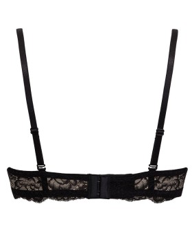 Бюстгальтер балконет фашия Sielei PURE LOVE 1982 nero, Цвет: nero (черный), Размеры: 70B, изображение 4