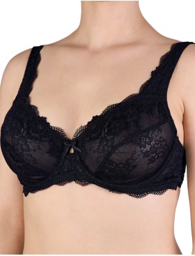 Бюстгальтер мягкий Sielei WONDER LACE 2442 nero, Цвет: nero (черный), Размеры: 95D, изображение 3