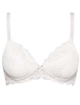 Кружевной бюстгальтер пуш-ап без каркасов Sielei WONDER LACE 2446 bianco, Цвет: bianco (белый), Размеры: 70B, изображение 3