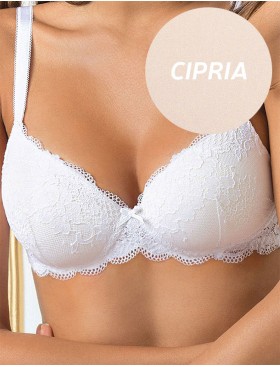 Кружевной бюстгальтер пуш-ап без каркасов Sielei WONDER LACE 2446 cipria, Цвет: cipria (телесный), Размеры: 70B