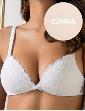 Кружевной бескостный бюстгальтер Sielei WONDER LACE 2458 cipria, Цвет: cipria (телесный), Размеры: 70B