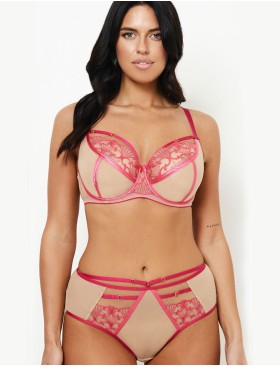 Бюстгальтер мягкая чашка Subtille DIAMOND soft, Цвет: телесный+розовый, Размеры: 70L, изображение 4