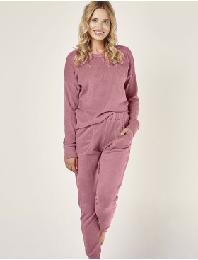 Махровый домашний костюм Taro DAVINA 3026-01, Цвет: розовый, Размеры: S, изображение 2