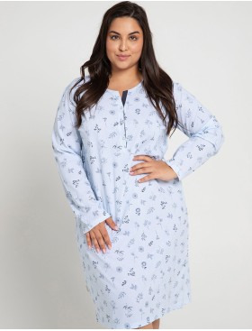 Сорочка с длинным рукавом Taro MAGNOLIA 3011-01, Цвет: голубой, Размеры: 3XL, изображение 2