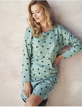 Ночная сорочка Taro NINA 2978-01, Цвет: зеленый, Размеры: M, изображение 3