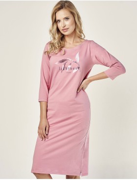 Хлопковая сорочка Taro OLYMPIA 2996-02, Цвет: розовый, Размеры: S