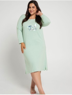 Хлопковая сорочка Taro OLYMPIA 3019-3020-01, Цвет: зеленый, Размеры: 2XL, изображение 2