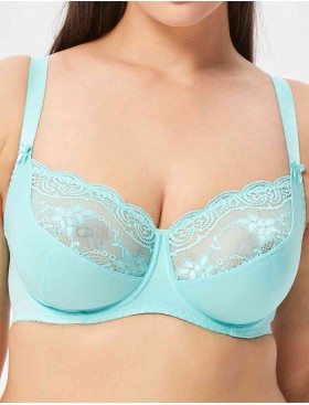 Бюстгальтер мягкий VOVA SNEJANNA V64210 / V64211 небесно синий, Цвет: небесно-синий, Размеры: 80C