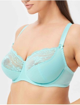 Бюстгальтер мягкий VOVA SNEJANNA V64210 / V64211 небесно синий, Цвет: небесно-синий, Размеры: 80C, изображение 3