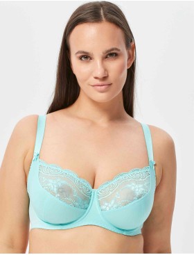 Бюстгальтер мягкий VOVA SNEJANNA V64210 / V64211 небесно синий, Цвет: небесно-синий, Размеры: 80C, изображение 4