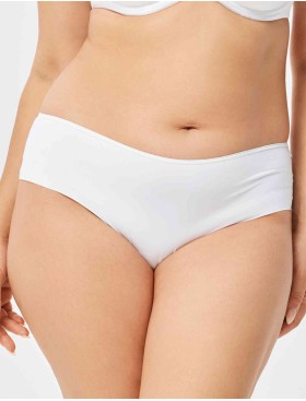 Трусы бразилиана гладкие VOVA VICTORIA V86255 белый, Цвет: белый, Размеры: 2XL