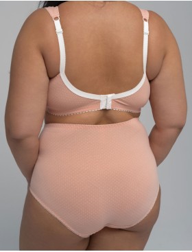 Усиленный бюстгальтер из хлопка Valmira 1104/C нектар персика в крапинку, Цвет: нектар персика в кра, Размеры: 100H, изображение 9