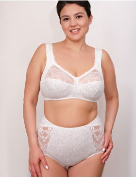 Бюстгальтер из хлопка Valmira 1101/С-1102/C молоко с голубым, Цвет: молоко с голубым, Размеры: 90D, изображение 6