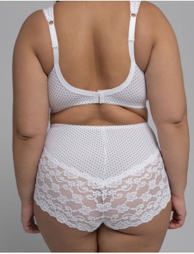 Бюстгальтер из хлопка Valmira 1101/С-1102/C белый в крапинку, Цвет: белый в крапинку, Размеры: 90D, изображение 9