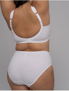 Бюстгальтер из хлопка Valmira 1101/С-1102/C белый в крапинку, Цвет: белый в крапинку, Размеры: 90D, изображение 7