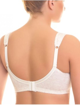 Усиленный бюстгальтер из хлопка Valmira 1104/C молоко с аметистом, Цвет: молоко с аметистом, Размеры: 100H, изображение 6