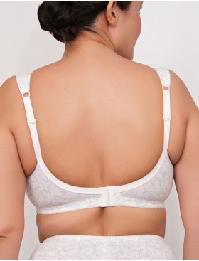 Бюстгальтер из хлопка Valmira 1101/С-1102/C молоко с голубым, Цвет: молоко с голубым, Размеры: 90D, изображение 2