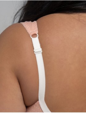 Бюстгальтер из хлопка Valmira 1101/С-1102/C нектар персика в крапинку, Цвет: нектар персика в кра, Размеры: 100G, изображение 6