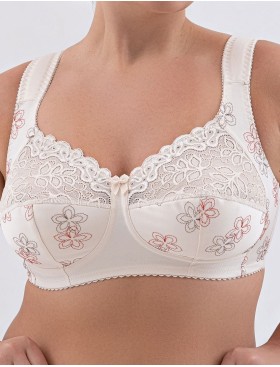 Бюстгальтер больших размеров Valmira 1107 / 1108 пергамент, Цвет: пергамент, Размеры: 100H