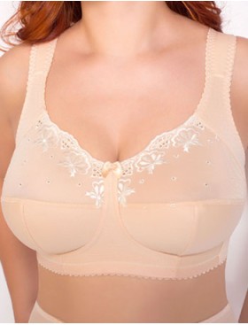 Бюстгальтер больших размеров Valmira 1107 / 1108 бежевый, Цвет: бежевый, Размеры: 105G