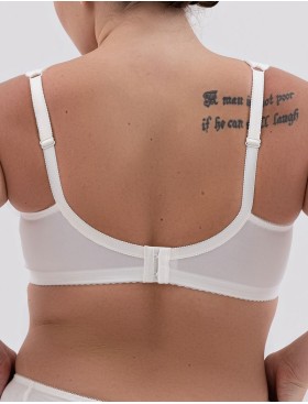 Бюстгальтер больших размеров Valmira 1107 / 1108 молоко с голубым, Цвет: молоко с голубым, Размеры: 100G, изображение 2