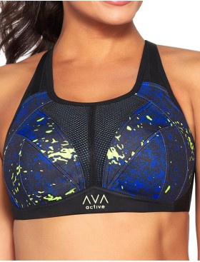 Бюстгальтер спортивный Ava NAOMI M на крючки, Цвет: застежка крючки, Размеры: 70I