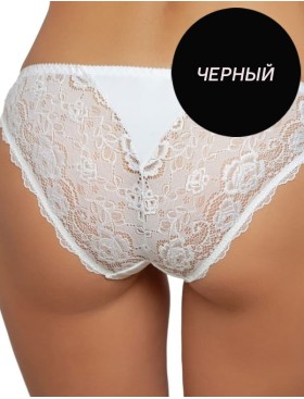 Трусы слипы Albina L CHARM 315 черный, Цвет: черный, Размеры: XS, изображение 2