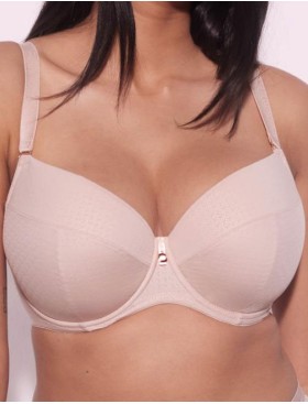 Бюстгальтер упллотненный Alles DIAMANTE U телесный, Цвет: телесный, Размеры: 70I