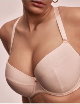 Бюстгальтер упллотненный Alles DIAMANTE U телесный, Цвет: телесный, Размеры: 70I, изображение 4