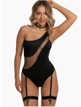 Чувственное боди Anais KORA, Цвет: черный, Размеры: L/XL, изображение 2