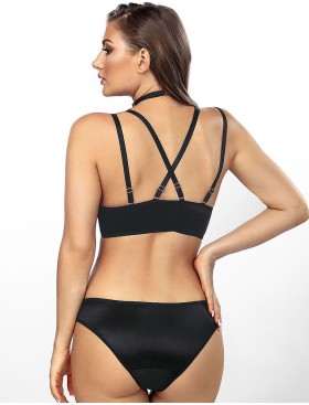 Черный кружевной комплект Anais MANON, Цвет: черный, Размеры: S/M, изображение 2