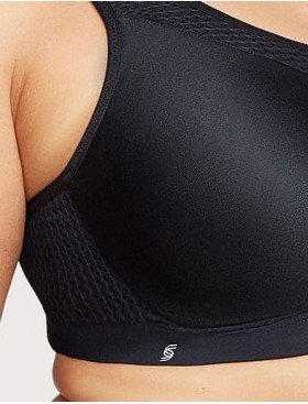 Бюстгальтер для спорта Glamorise GI9066 черный, Цвет: черный, Размеры: 85E, изображение 5