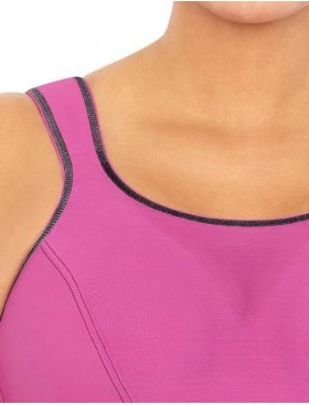 Спортивный бюстгальтер Glamorise GI9160 розовый, Цвет: розовый, Размеры: 100C, изображение 3