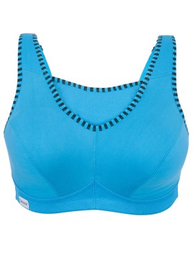 Бюстгальтер для спорта Glamorise GI1066 бирюзовый, Цвет: бирюзовый, Размеры: 110C, изображение 7