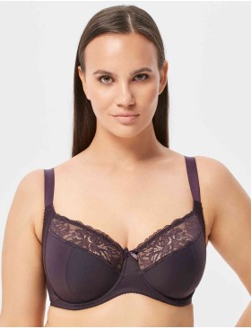 Бюстгальтер с мягкой чашкой Milavitsa 104960 джем/нюд, Цвет: джем/нюд, Размеры: 90H, изображение 5