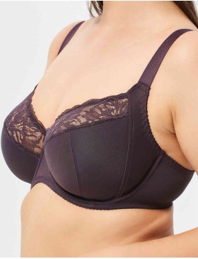 Бюстгальтер с мягкой чашкой Milavitsa 104960 джем/нюд, Цвет: джем/нюд, Размеры: 90H, изображение 3