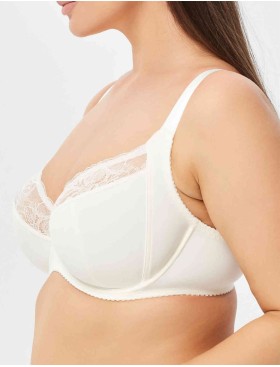 Бюстгальтер с мягкой чашкой Milavitsa 104960 приглушенный белый, Цвет: приглушенный белый, Размеры: 90H, изображение 2