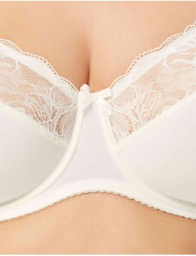 Бюстгальтер с мягкой чашкой Milavitsa 104960 приглушенный белый, Цвет: приглушенный белый, Размеры: 90H, изображение 5