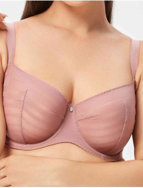 Бюстгальтер балконет мягкий Milavitsa 127640 камелия/нюд, Цвет: камелия/нюд, Размеры: 80F