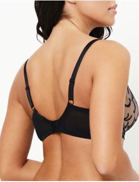 Бюстгальтер полумягкий Subtille VENERA semi-soft, Цвет: черный+бежевый, Размеры: 65K, изображение 2