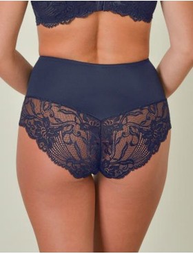 Высокие трусы VOVA LAURA V32541 темно-синий, Цвет: темно-синий, Размеры: M, изображение 2