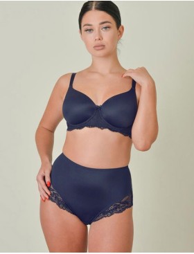 Высокие трусы VOVA LAURA V32541 темно-синий, Цвет: темно-синий, Размеры: M, изображение 3