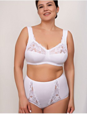 Усиленный хлопковый бюстгальтер Valmira 1104 белый, Цвет: белый, Размеры: 100H, изображение 8